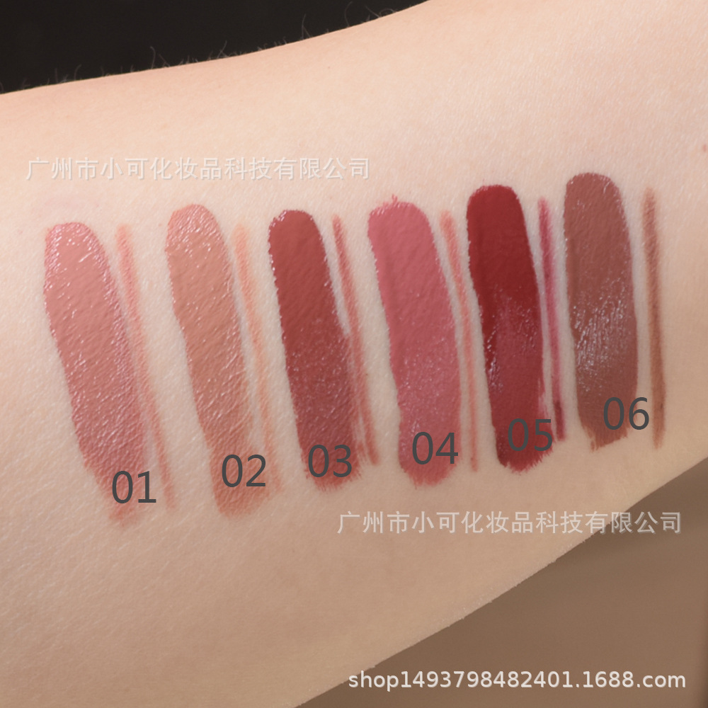 Only export [ROMANTIC BIRD] RB304A matte lip gloss, lip gloss and lip liner pen two-in-one new style details Picture