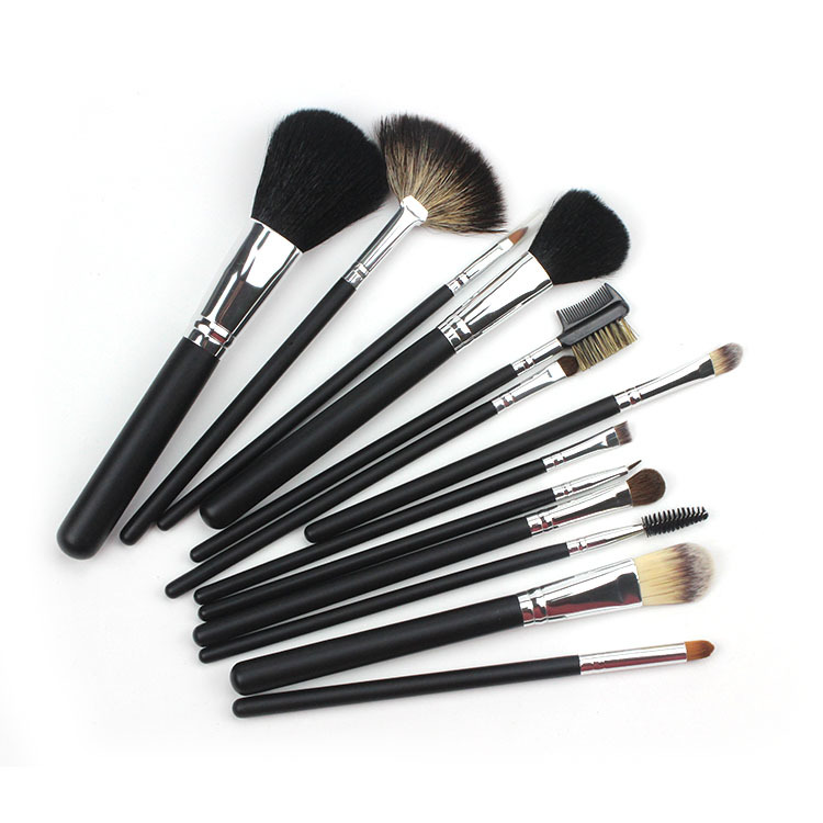 13 animal hair makeup brushes, complete eyeshadow brushes, beginner makeup tools, makeup brushes and pens, wholesale beauty tools details Picture