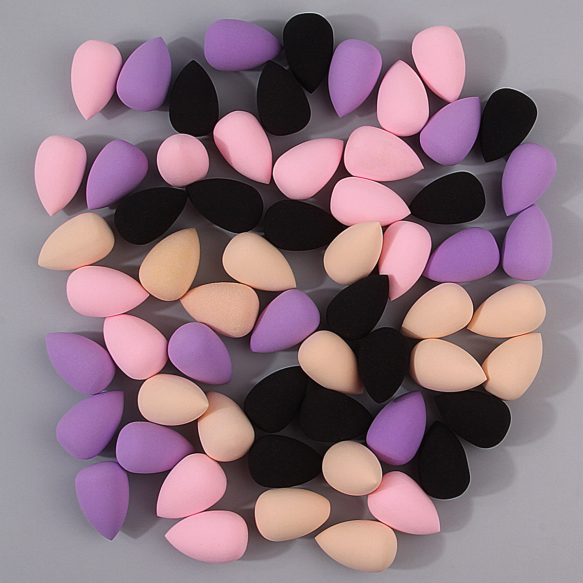 Cross-border best-selling mini beauty egg, dry and wet dual-purpose makeup egg, sponge powder puff makeup egg, portable beauty tool details Picture