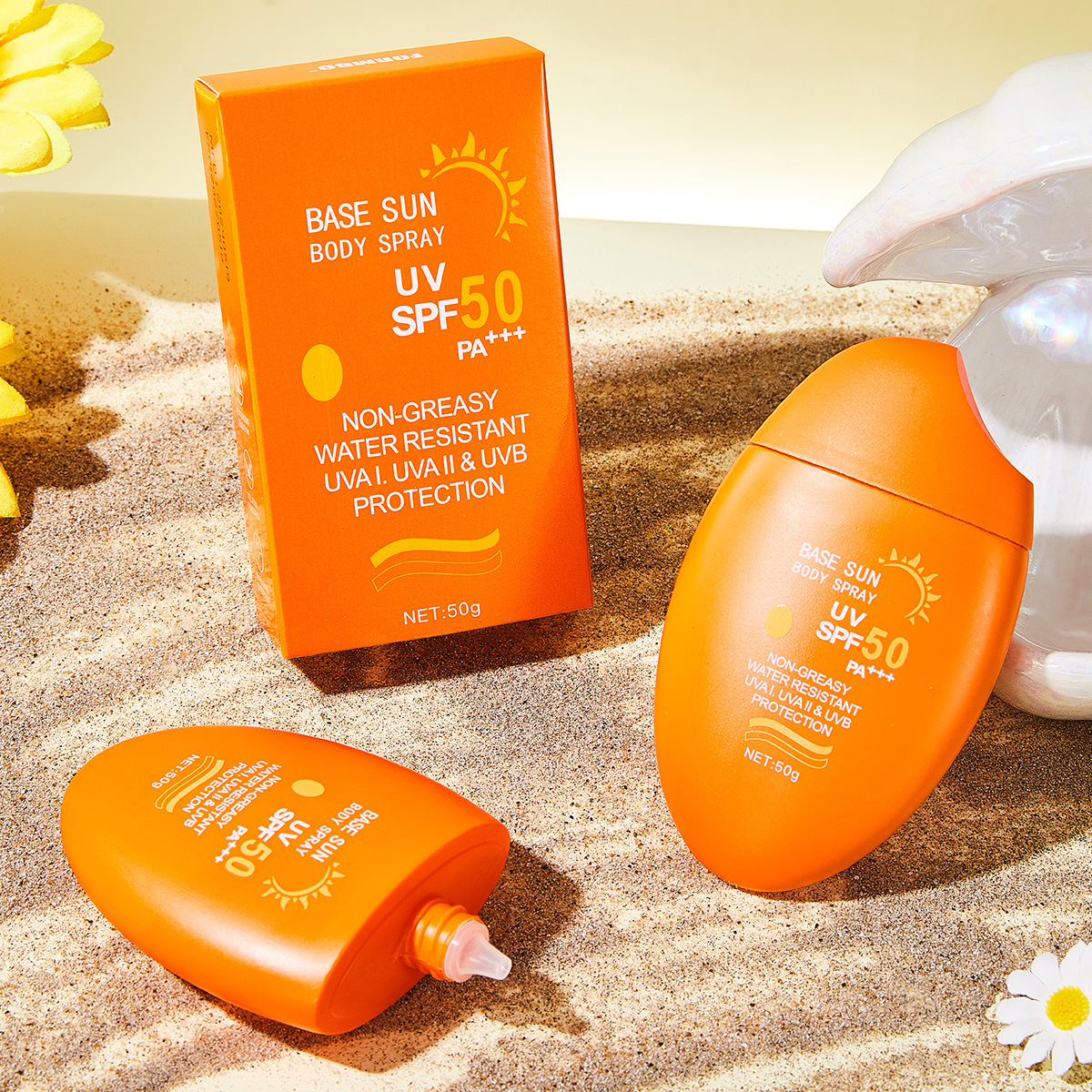 【 Cross-border Exclusive 】FORMBO Primer is refreshing and non-greasy. Wholesale of UV-resistant Moisturizing Cream full figure