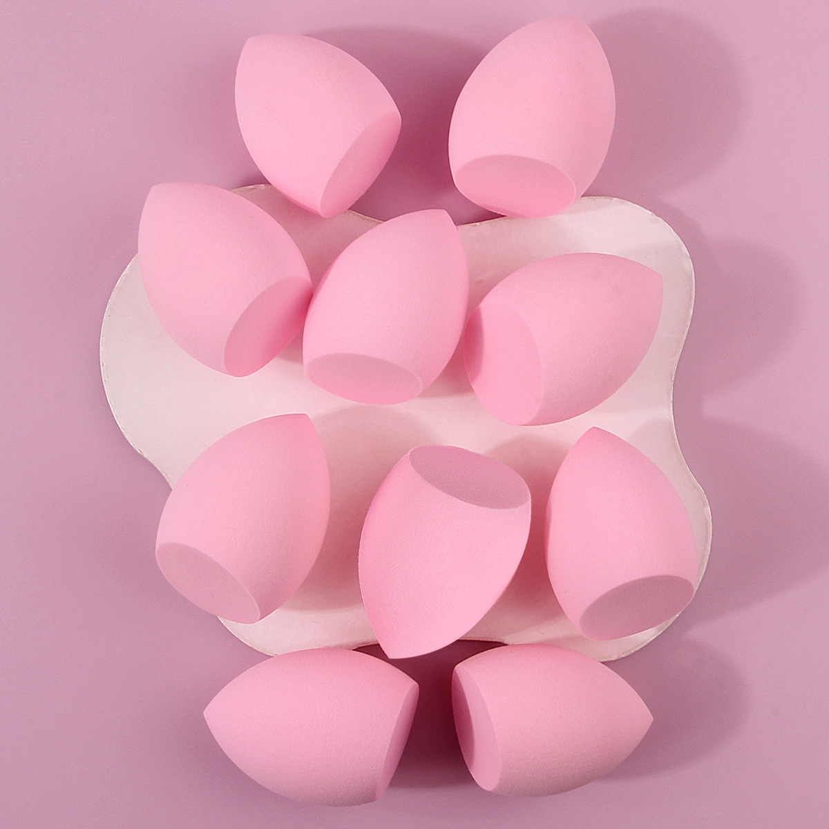 Factory direct sales of beauty eggs, diagonal cut powder puffs, makeup eggs, makeup eggs, sponge powder puffs, soft, dry and wet dual-purpose details Picture