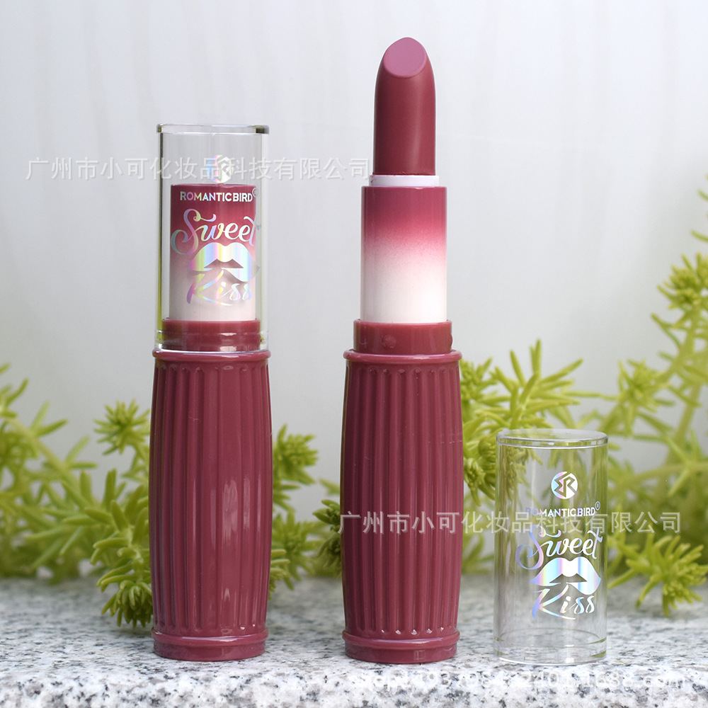 2025 New Transparent Cap MATTE LIPSTICK R4725Y [ROMANTIC BIRD] Matte lipstick details Picture