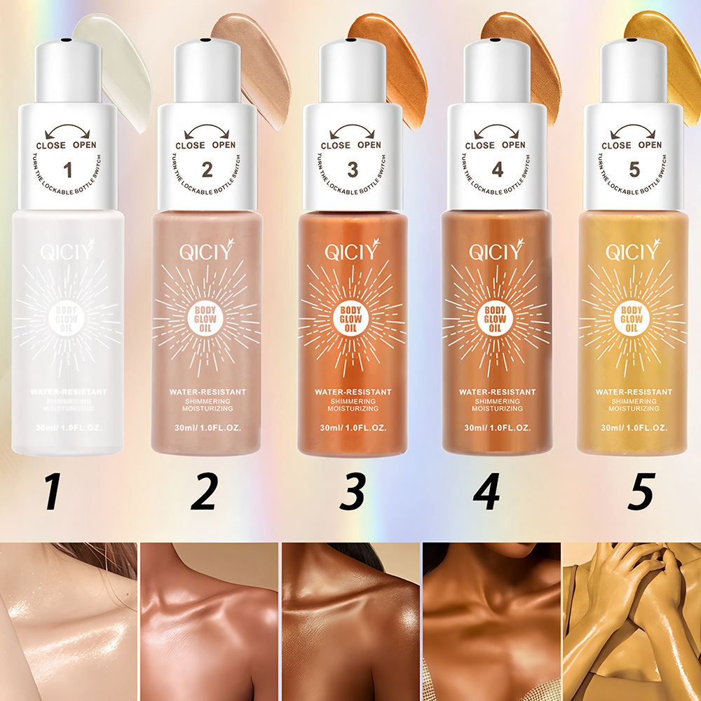 Cross-border exclusive QICIY+ 5-color Highlighter, Brightening, Contouring, Shadow Contouring, Shadow Pen, Liquid Concealer details Picture