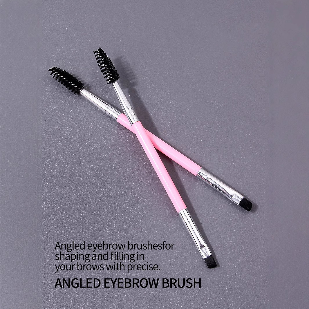 Best-selling cross-border double-headed eyebrow brush, eyelash brush, flexible brush head, mascara brush, blade eyeliner brush, makeup brush tools Application Scenario