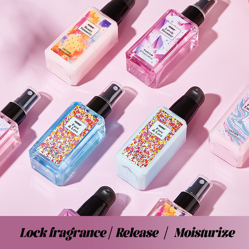 Cross-border exclusive perfume skincare set: Bestseller, Long-lasting Fragrance, Fresh and Delicate 75ml French floral perfume set details Picture