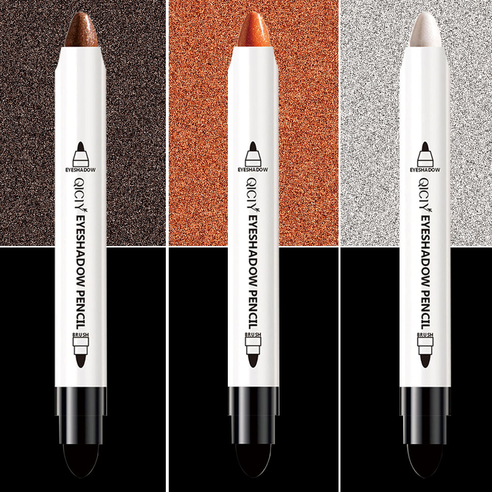 Cross-border exclusive QICIY eyeshadow pen, multi-color series waterproof matte natural three-dimensional, non-smudging long-lasting eyeshadow stick Specification drawing