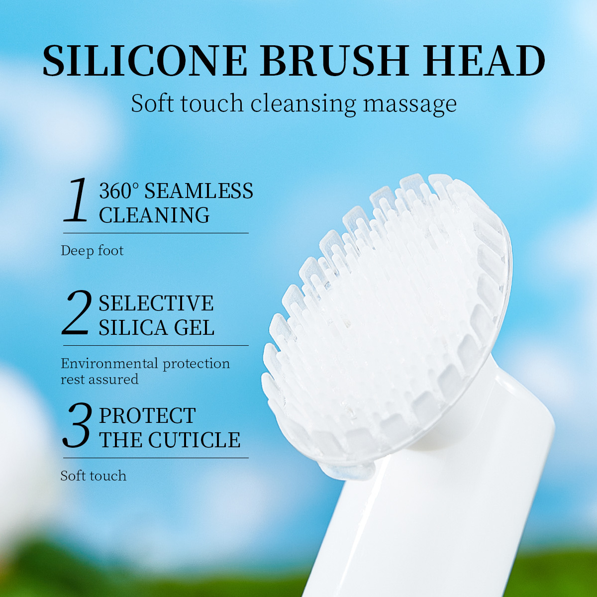 Cross-border exclusive Nice kiki best-selling pet silicone brush head foam cleaner Moisturizing Shampoo Antibacterial and anti-itch details Picture