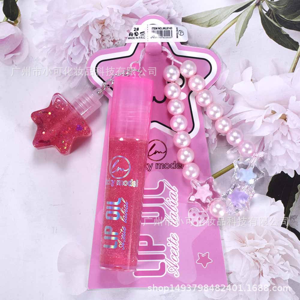 ML8143 Three-in-one bracelet Rolling Lip Gloss, color-changing Lip Gloss LUCKY MODEL New lipgloss details Picture