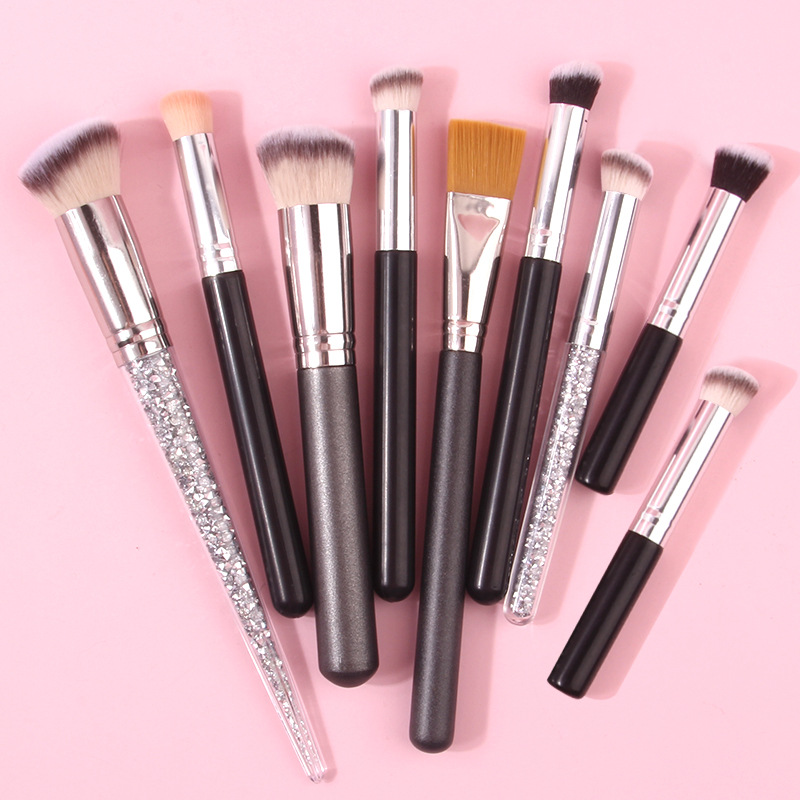270 Diamond Makeup Brush, Round head Concealer brush, no brush marks, no powder, concealer, eyeliner, lip refresh, beginner's hand full figure