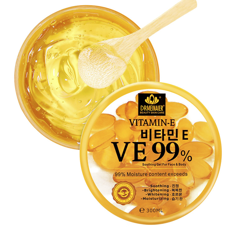 Cross-border VE Gel Moisturizing and brightening Carrot Gel Soothing and Repairing leave-in Mask to Shrink pores, 300g for export wholesale full figure