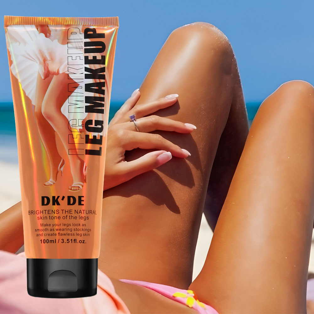 Cross-border exclusive DK'DE+ 3-color leg makeup, leg highlight makeup, concealer, even skin tone, brown Specification drawing