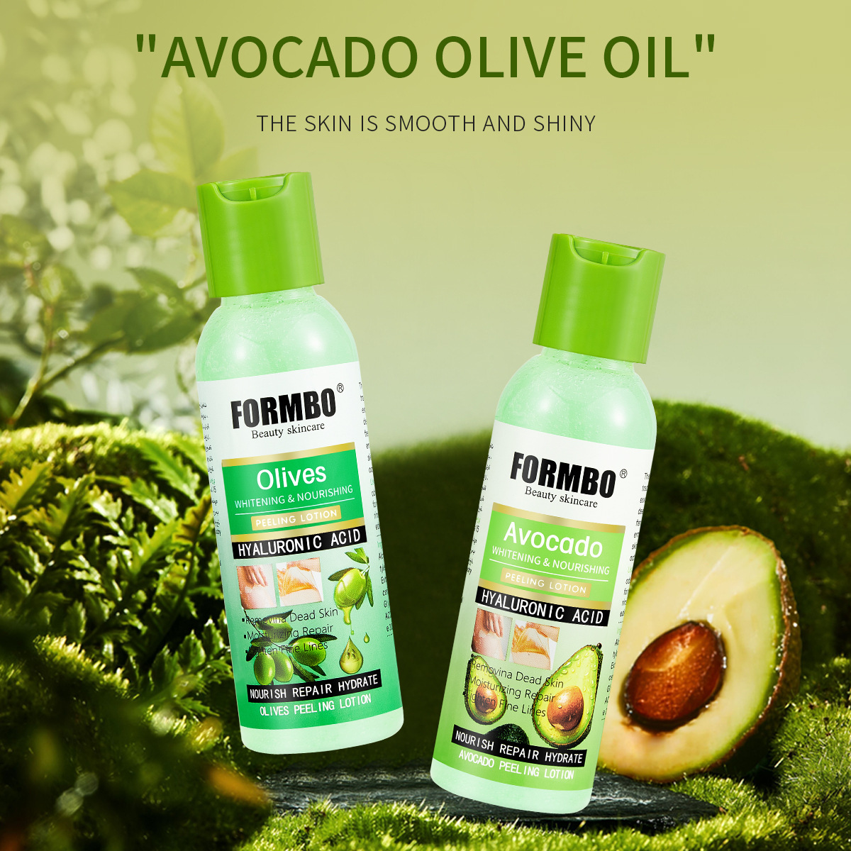 Cross-border FORMBO Exfoliating and Peeling Gel, full-body cleansing, repairing, moisturizing and nourishing, factory wholesale full figure