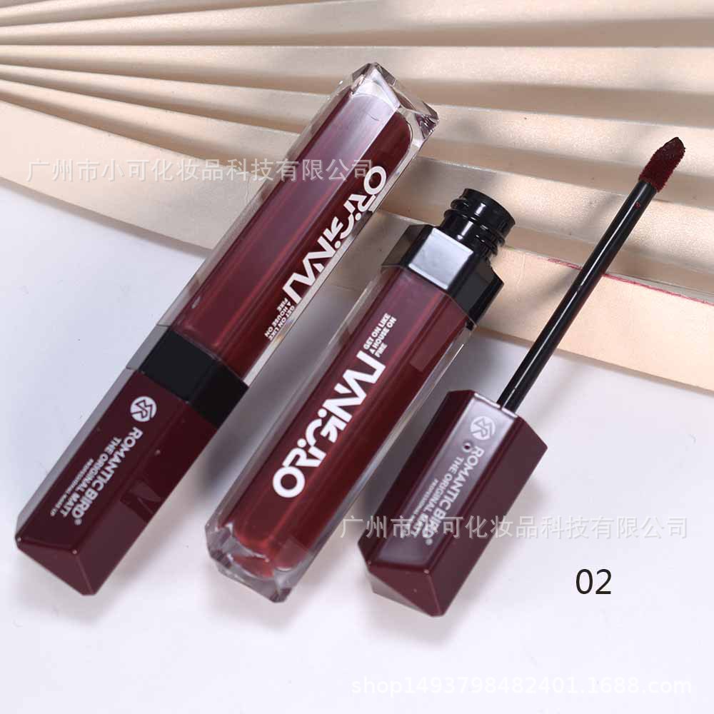 Only export [ROMANTIC BIRD] RB273S MATTE Lip Gloss Lip Gloss Deep red MATTE LIPGLOSS Application Scenario