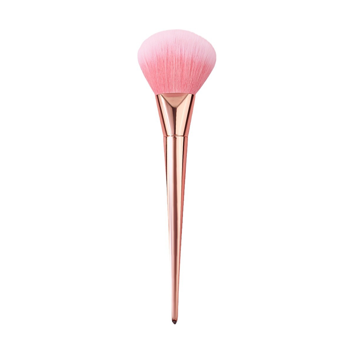 Best-selling rose gold setting brush, soft-bristled long-handled blush brush, loose powder brush, high-quality makeup tools in stock Item Picture