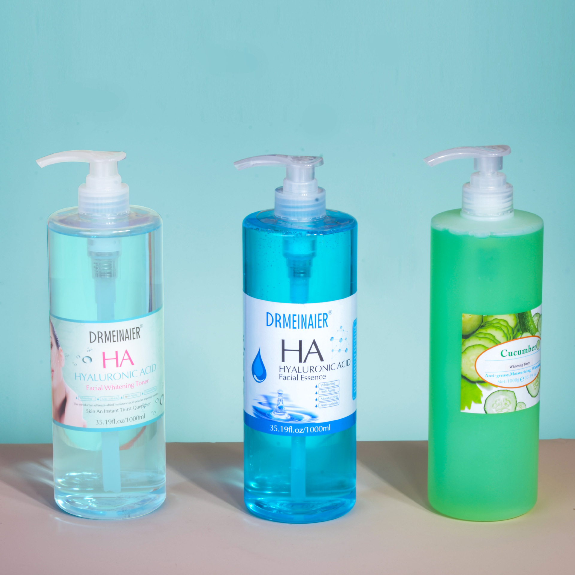 Cross-border exclusive Aloe Vera Repairing Moisturizing Toner, Nourishing and softening Toner series, refreshing, firming, brightening and shrinking Toner Application Scenario