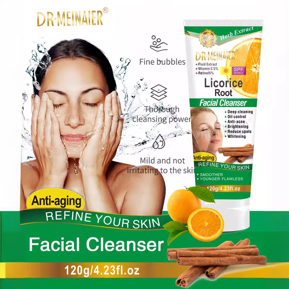 Cross-border foreign trade licorice VC skin care Set series: Hydrating, Moisturizing and toning Water cream to nourish the skin wholesale details Picture