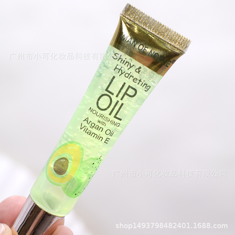 【IMAN OF NOBLE】L381 Fruit-flavored Sparkling Clear Colorless Moisturizing Lip Oil Lip Gloss 18ML Application Scenario