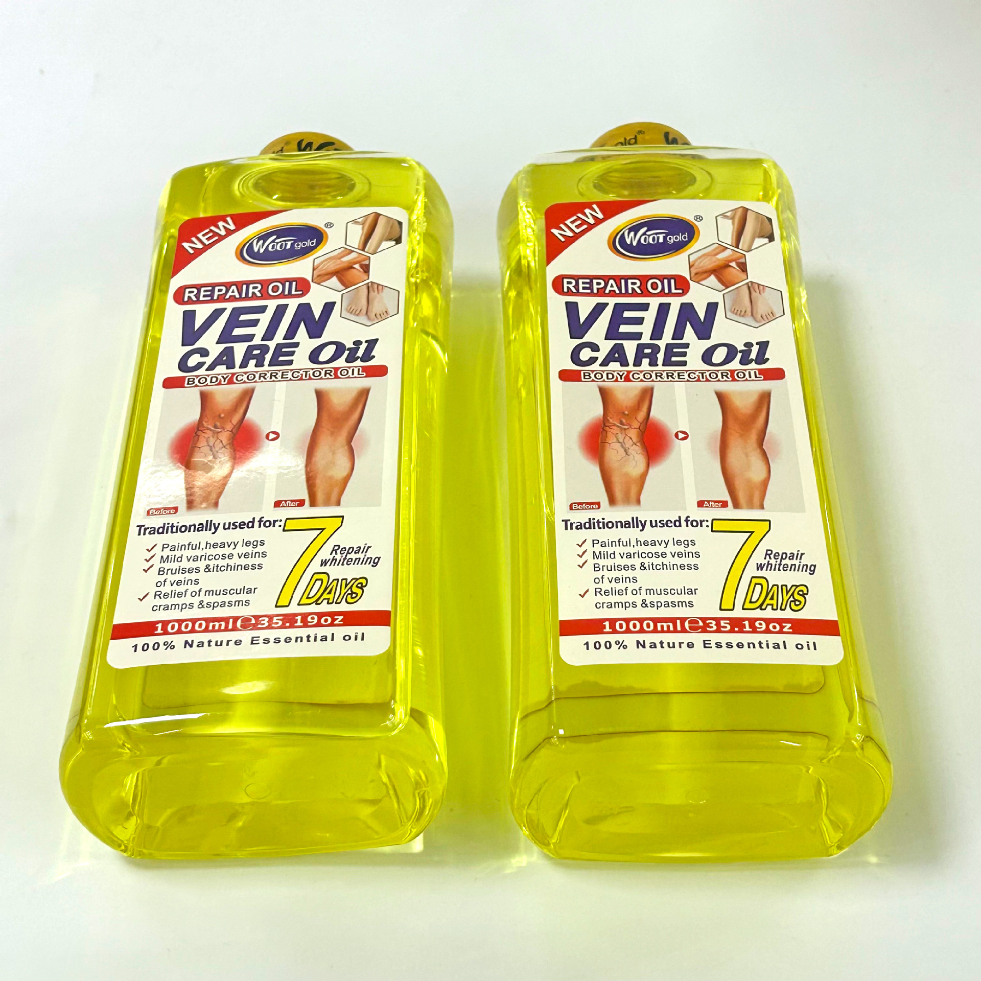 Cross-border trade WOOTgold Leg Massage Oil 1000ml Massage Essential Oil wholesale trade Application Scenario