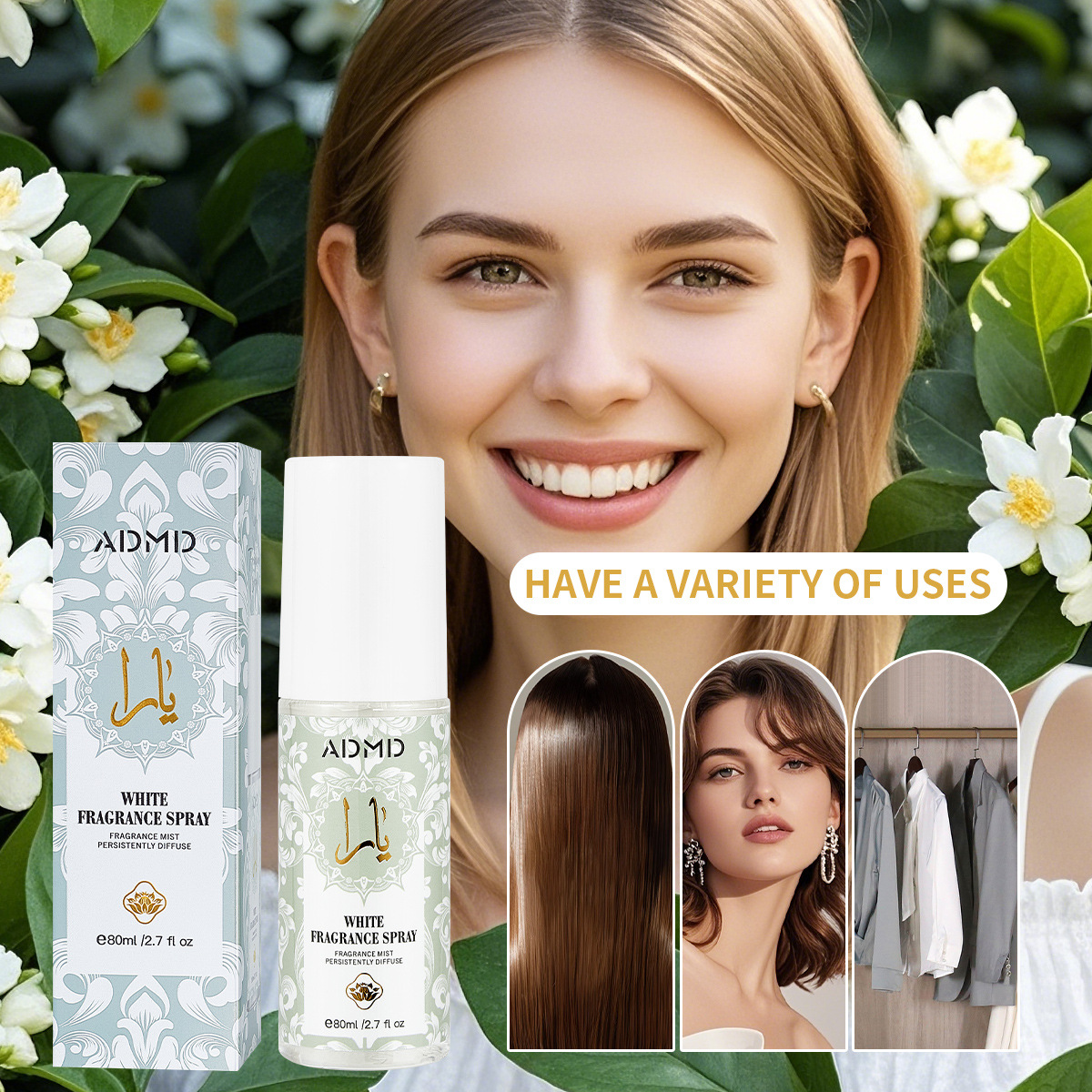 Cross-border exclusive ADMD perfume, alcohol-free fragrance spray, Middle Eastern perfume, Arab bestseller perfume, wholesale for foreign trade details Picture