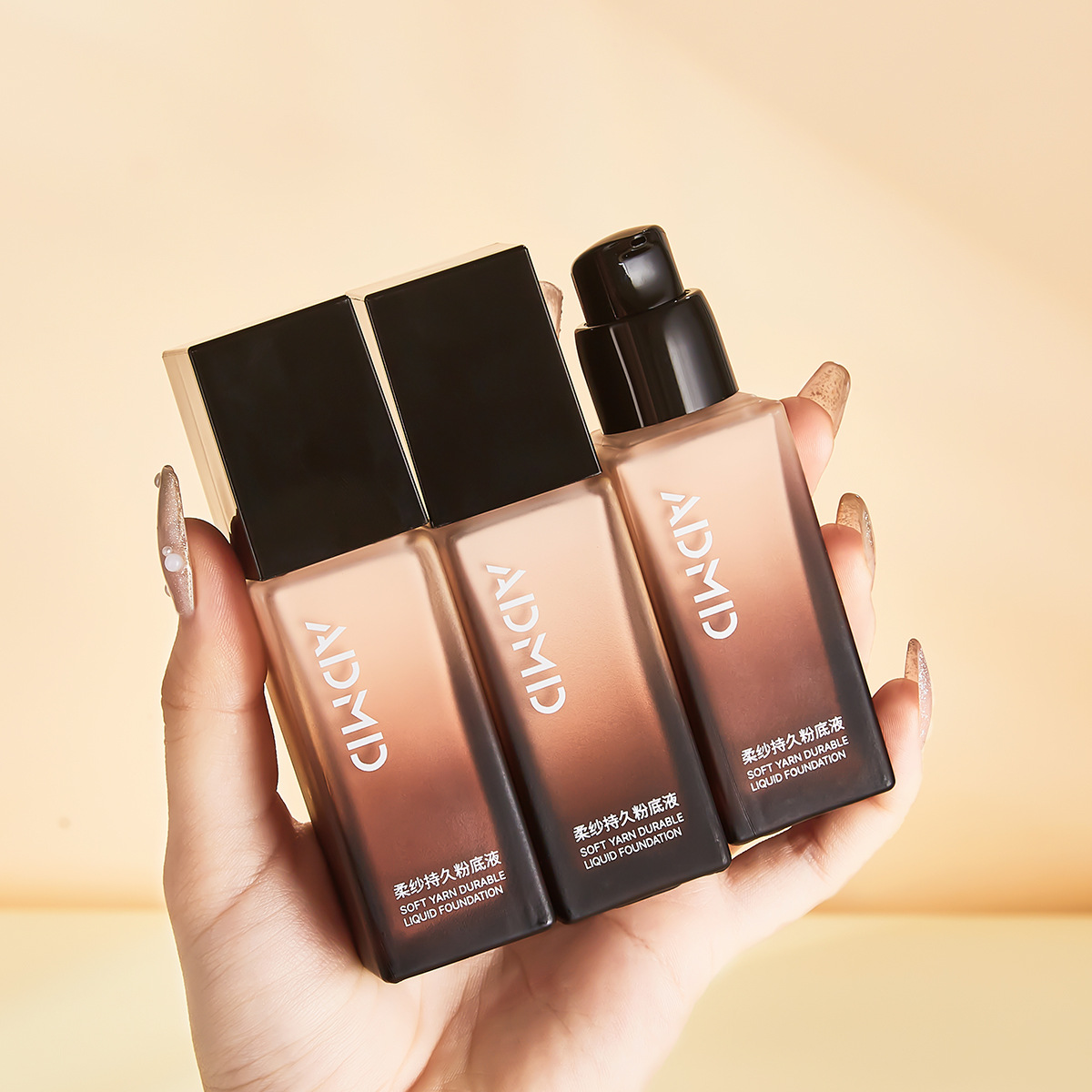ADMD Soft Yarn Long-lasting Foundation is clear, oil-repellent, does not smudge, provides concealer and isolation, is lightweight and waterproof, and is a bb cream foundation for bare makeup Application Scenario
