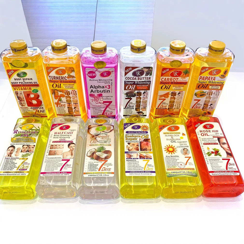 Cross-border arbutin essential Oil 1000ml, Body Care rosehip oil, Snail Repair Moisturizing Oil Factory wholesale Specification drawing