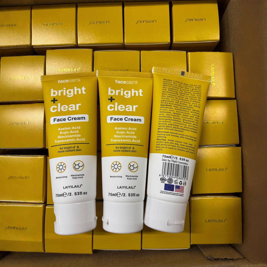 Wholesale and export of 75ml Cross-border Brightening and Cleansing Cream, Kojic Acid Brightening Moisturizing Cream and Transochic Acid Moisturizing Cream Item Picture