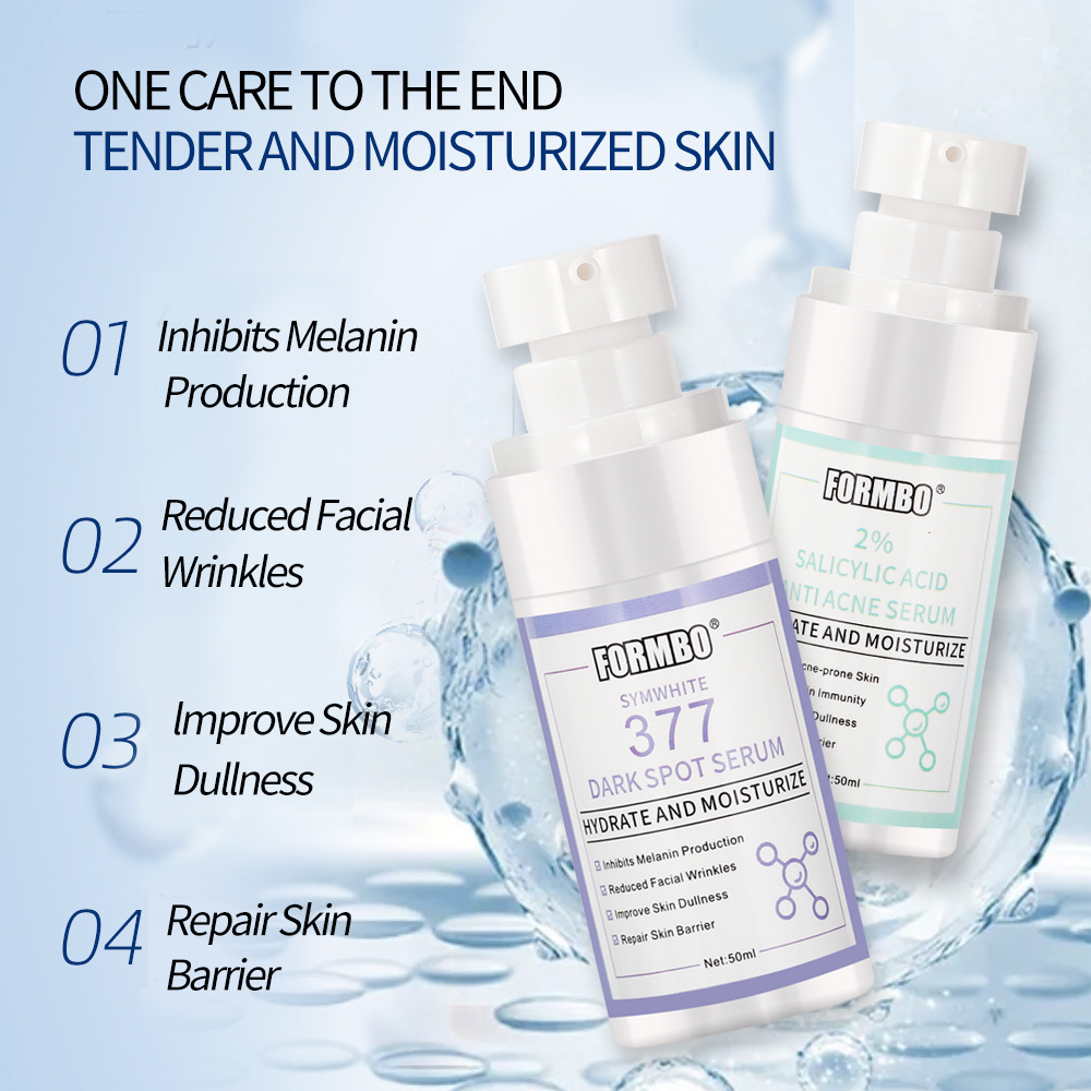 【 Exclusive for Foreign Trade 】FORMBO Essence Hydrating and Moisturizing Hyaluronic Acid Pore-shrinking Essence Cross-border Application Scenario