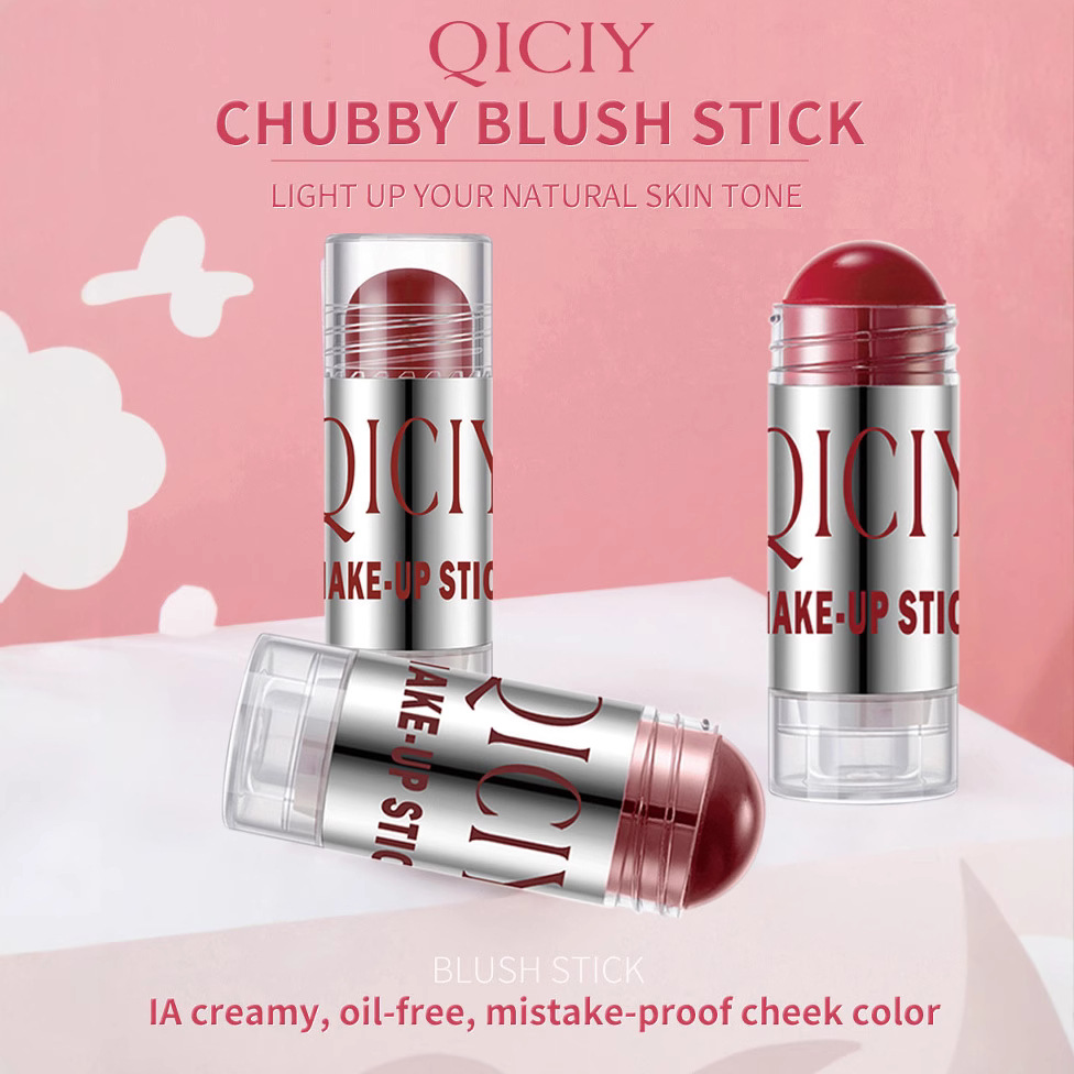 【 Cross-border Exclusive 】 Cross-border Blush Sticks, natural nude makeup, Contouring, brightening and complexion enhancement, solid blush wholesale details Picture