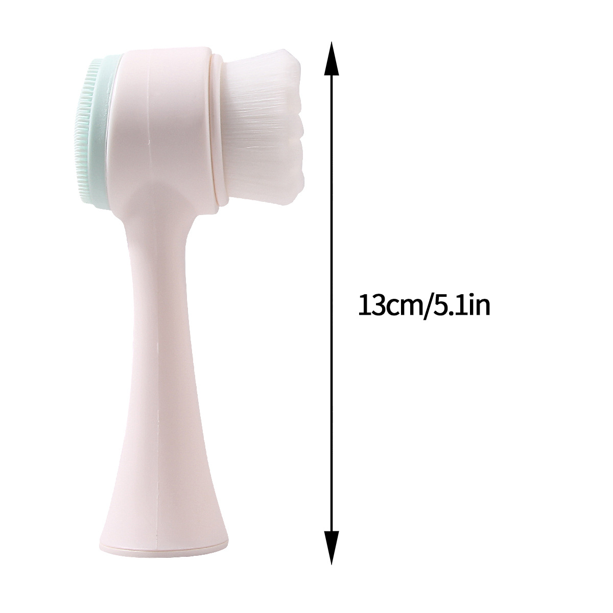 This multi-functional double-sided silicone facial cleanser and soft-bristled facial cleansing brush is a powerful tool for deeply cleaning pores and removing blackheads Application Scenario