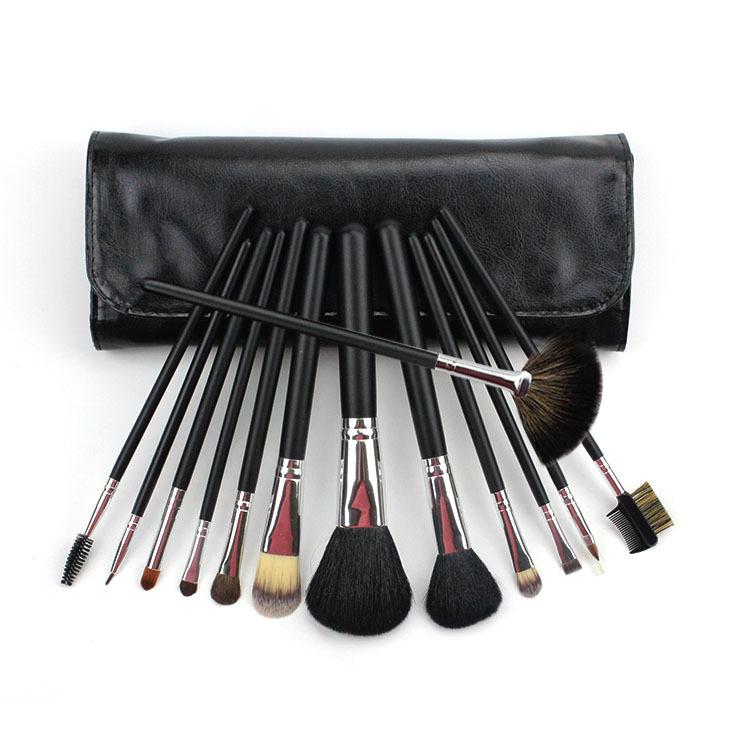 13 animal hair makeup brushes, complete eyeshadow brushes, beginner makeup tools, makeup brushes and pens, wholesale beauty tools full figure