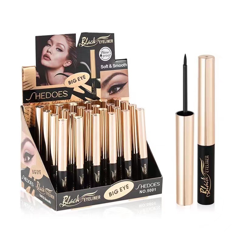 Only export collection [SHEDOES] New black EYELINER liquid that doesn't smudge is long-lasting details Picture