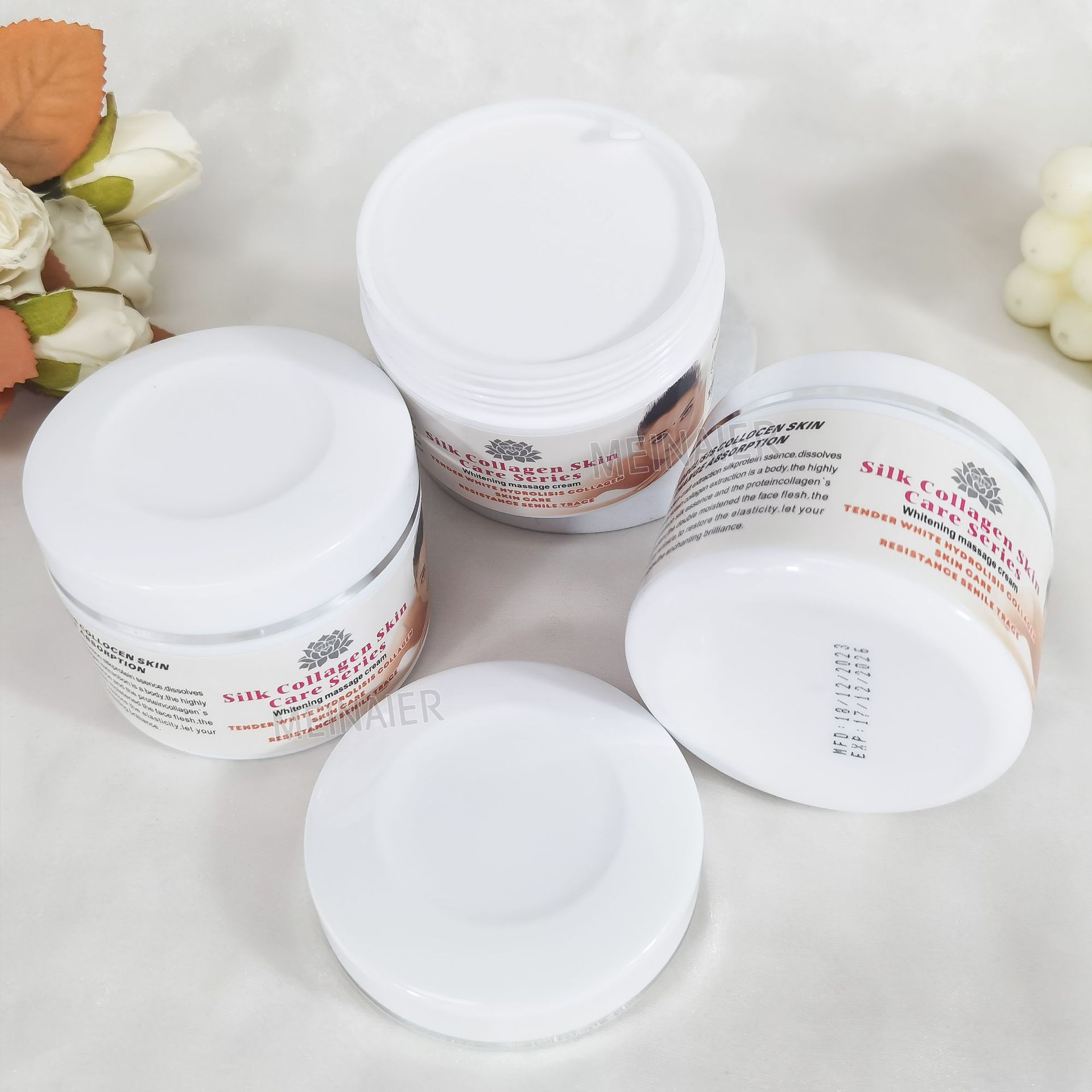 Cross-border export collagen water balances, soothes, repairs, moisturizes, hydrates, restores radiant skin and moisturizes collagen Specification drawing