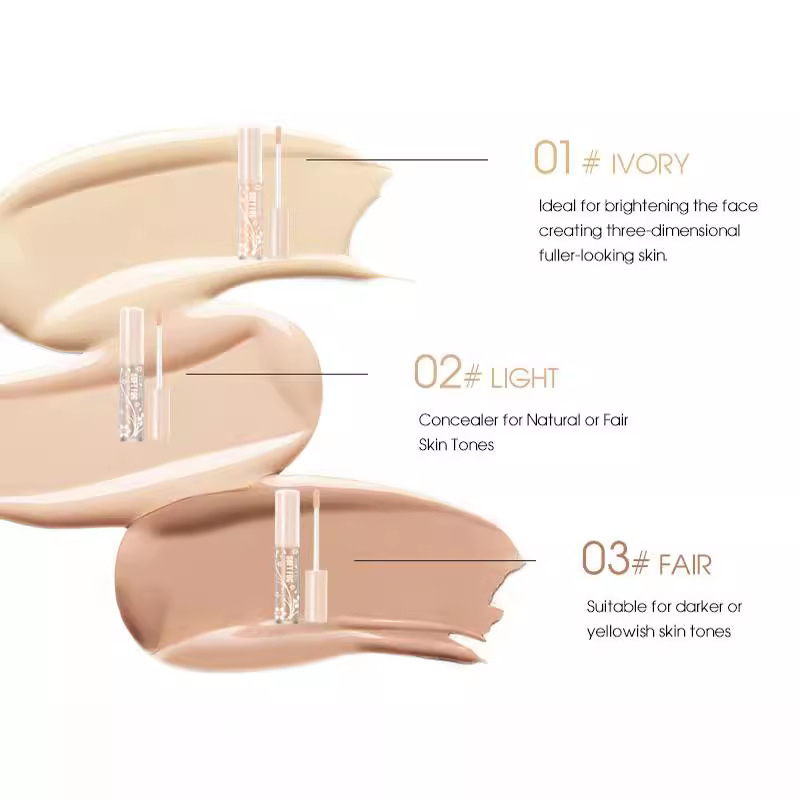 【 Exclusive for Foreign Trade 】 Cross-border wholesale of Contouring Concealer, Isolation Three-dimensional Contouring Foundation, Nourishing Concealer Pen Application Scenario