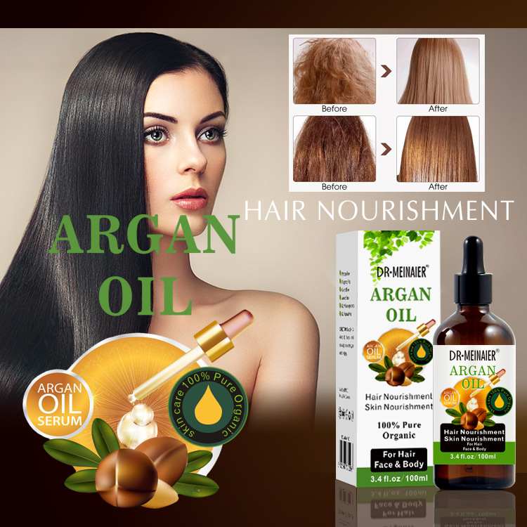 Exclusive overseas supply of brightening and moisturizing argan oil for slimming and firming the skin, facial and body hair care essence oil wholesale for export full figure