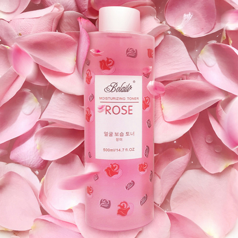 Cross-border exclusive supply of brightening, moisturizing, rose toner, hydrating, firming, nourishing and toning, green tea toner, wholesale for export Specification drawing