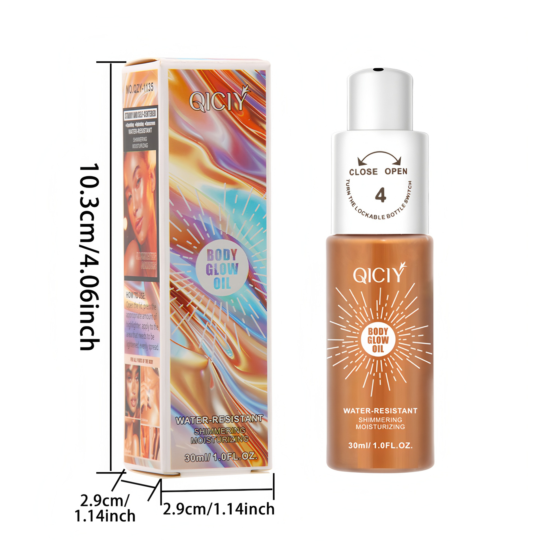 Cross-border exclusive QICIY+ 5-color Highlighter, Brightening, Contouring, Shadow Contouring, Shadow Pen, Liquid Concealer Item Picture
