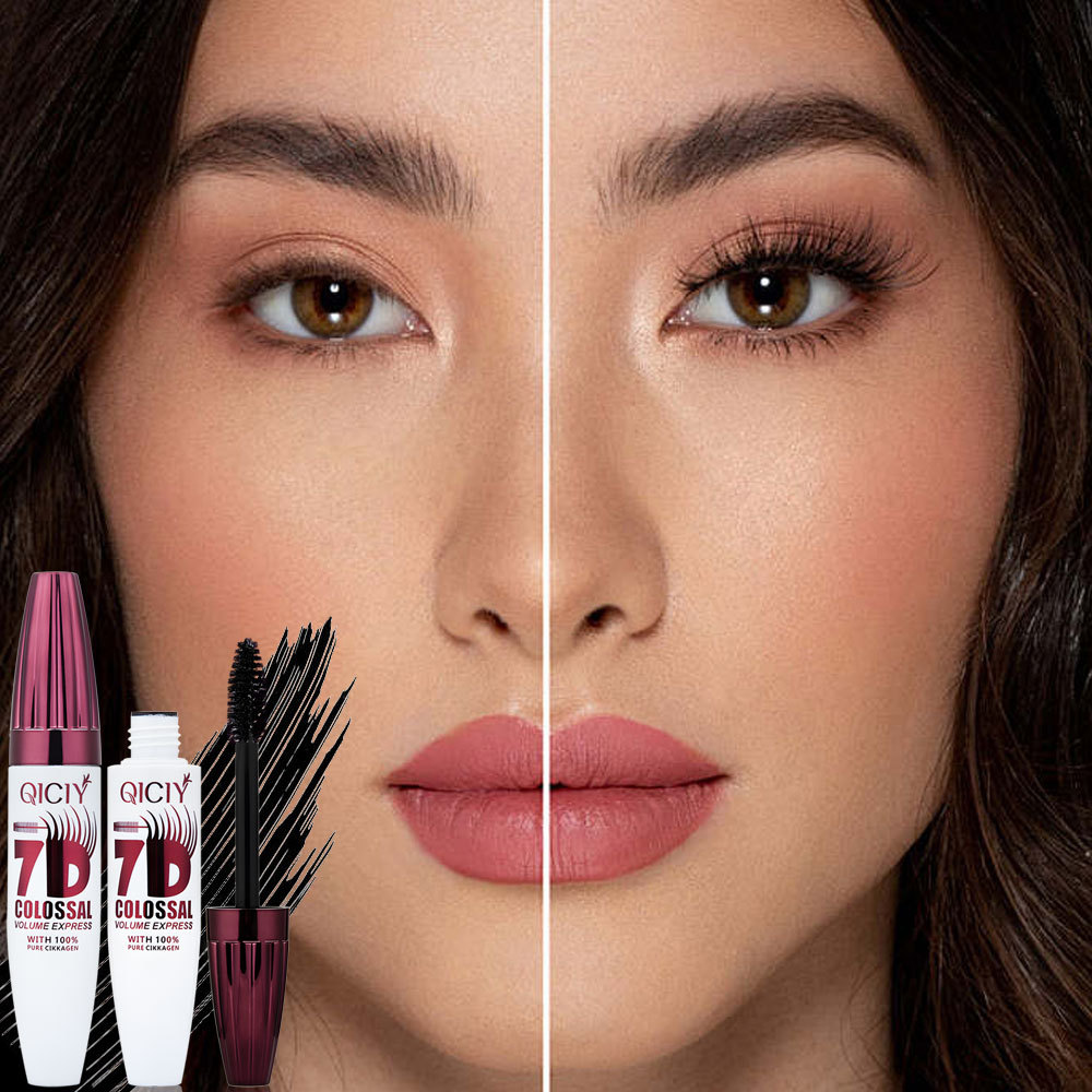 【 Cross-border Exclusive 】QICIY-7D Mascara is waterproof, thick, curling and less prone to smudging Application Scenario