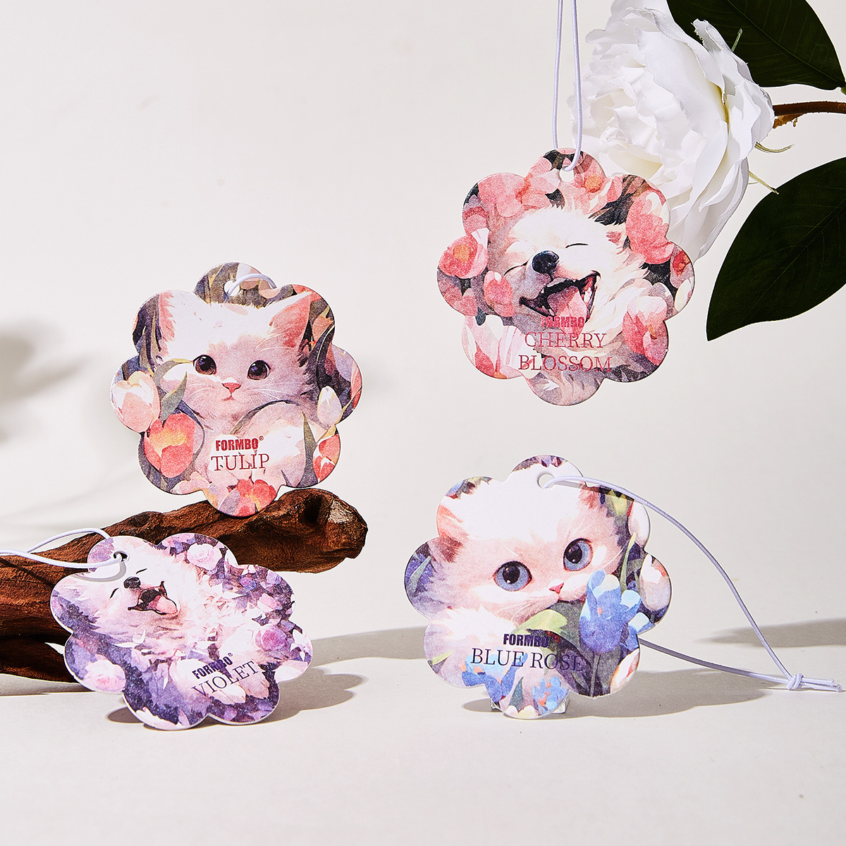 Cross-border exclusive FORMBO scented cards, cute and portable wardrobes, shoe cabinets, scented cards, cloakrooms, fresh air full figure