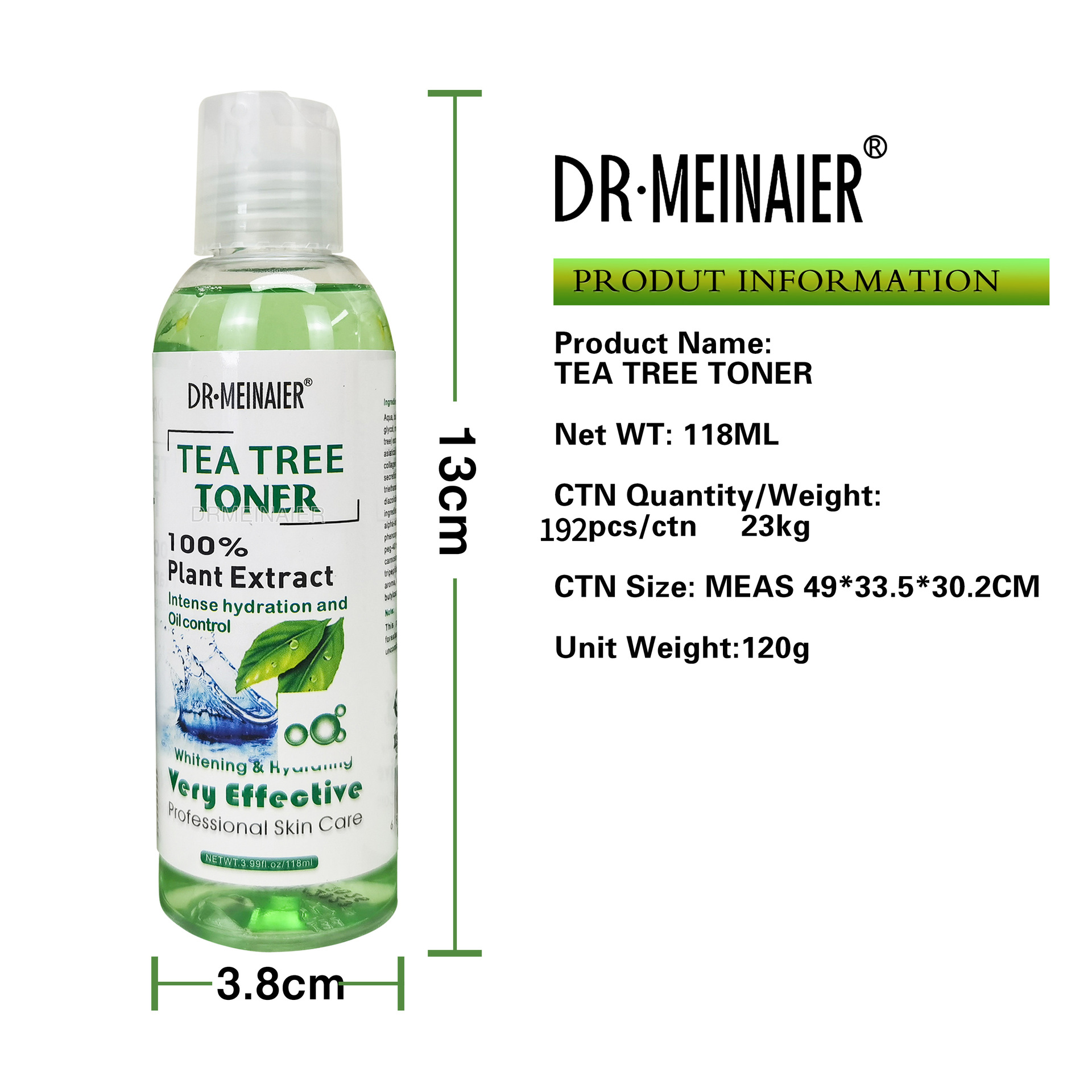 Cross-border toner Water for moisturizing, hydrating, firming and nourishing the skin, 118ml softening essence water for export wholesale Item Picture