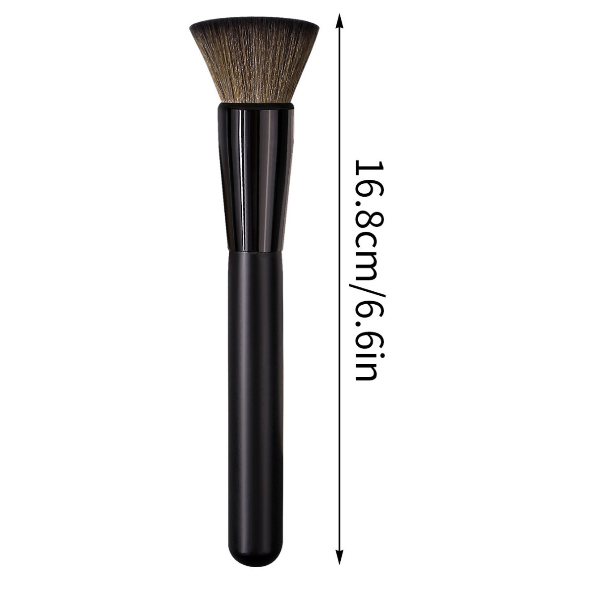 A single flat-head contouring brush, a gray mouse hair contour brush, and a multi-functional facial makeup brush in stock, a cross-border bestseller Item Picture