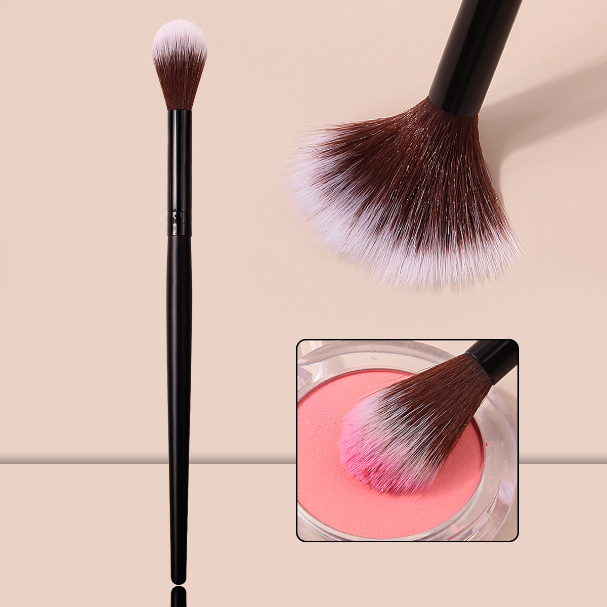 Novice makeup tools: eyeshadow brush, blending brush, multi-functional nose shadow highlight brush. We have a long-term supply of products. Orders will be dispatched quickly full figure