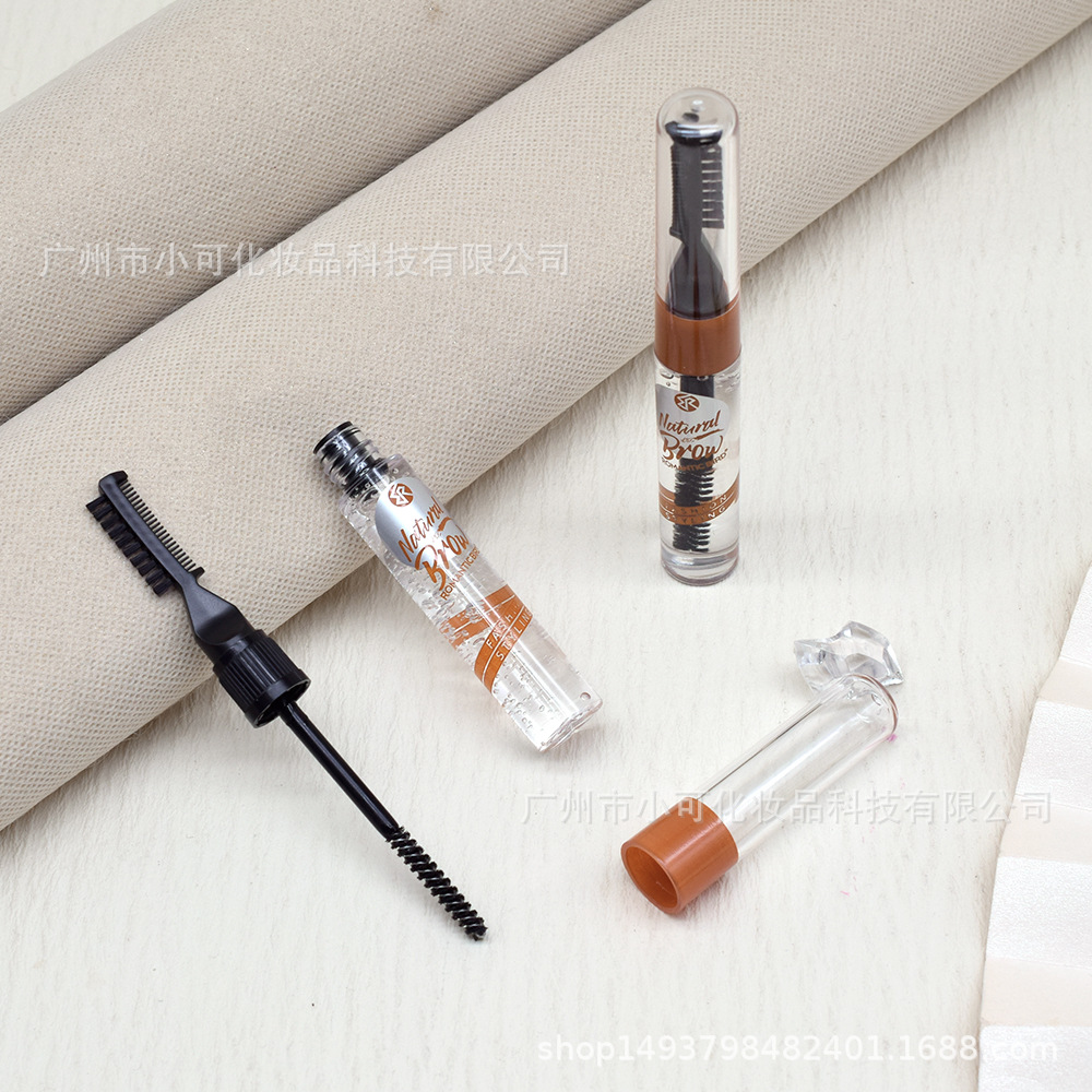 "2025ROMANTIC BIRD Eyebrow Styling Liquid Transparent Colorless Wild Eyebrow Export Cross-border NATURA. Specification drawing