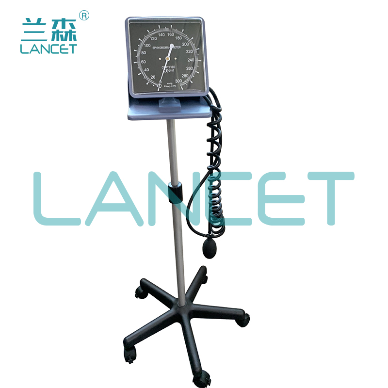 Monitor de presión arterial vertical manual correa colgante Stand Aneroid sphygmomanómetro details Picture
