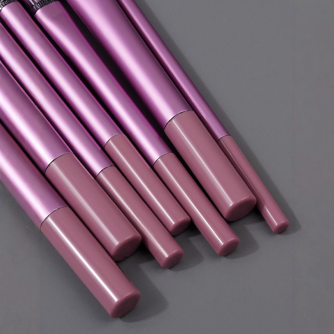 Cross-border exclusive 7-piece makeup brush set, loose powder brush, blush, eyeshadow brush, makeup artist's beauty tools in stock, dispatched instantly Specification drawing