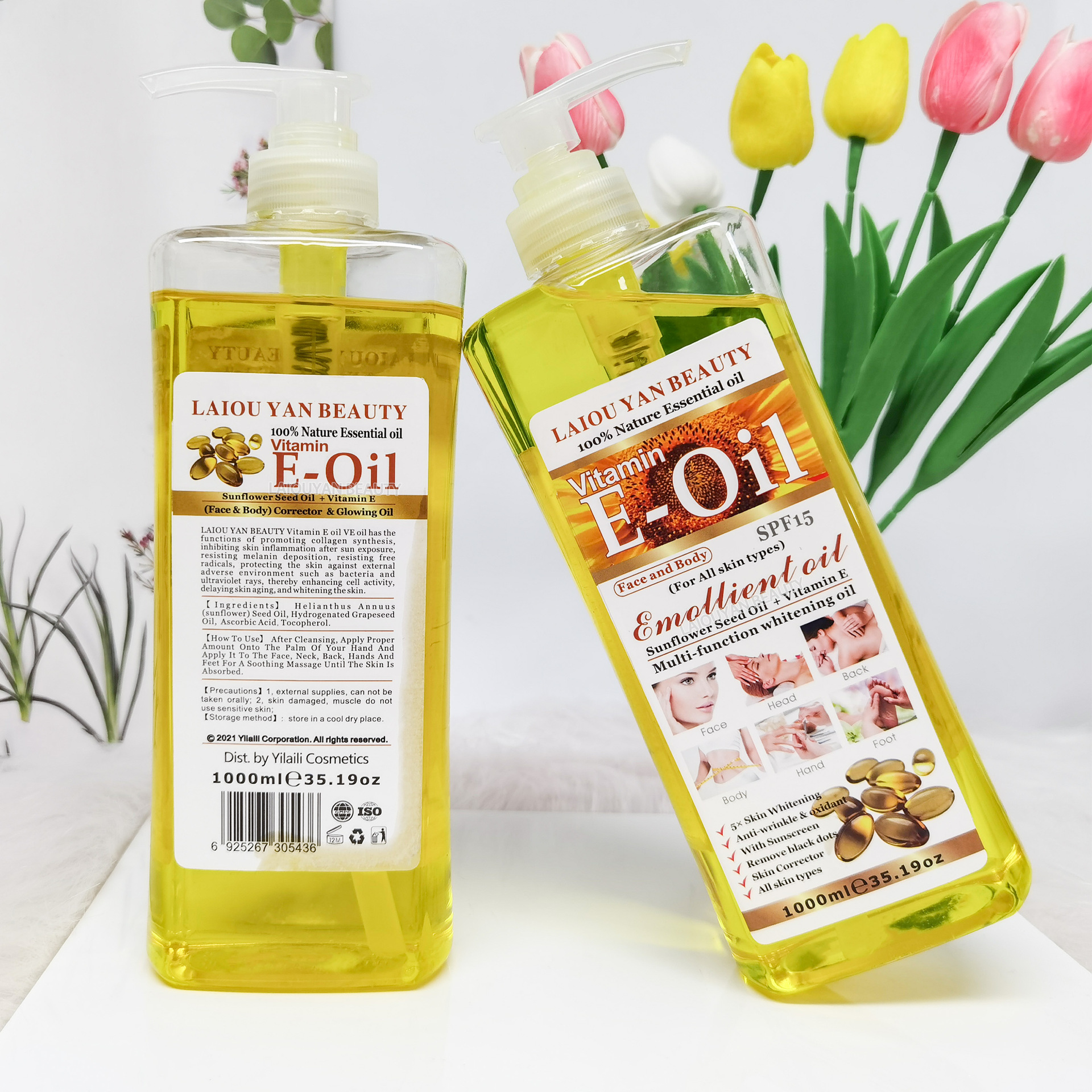 Cross-border Laio Beauty Vitamin E Essential Oil Facial Moisturizing Essential Oil Body Massage Oil Meridian Unblocking Massage Wholesale details Picture