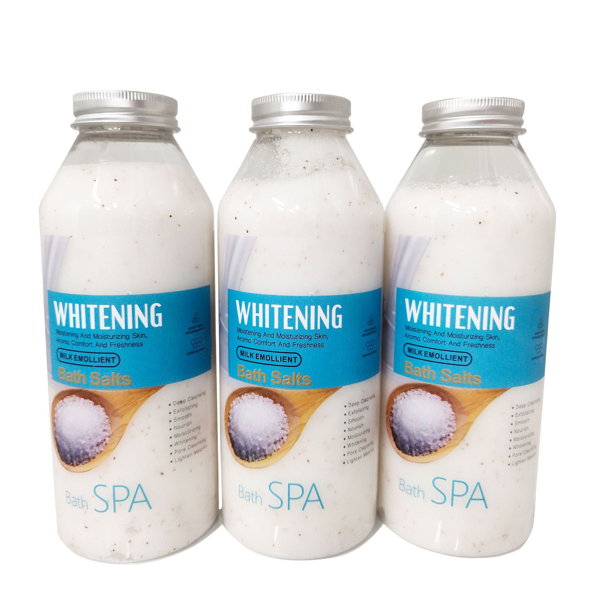 Cross-border 500g cherry blossom milk Scrub Bath Salt Bubble Sea Salt Fragrance Cleansing Exfoliation Body Scrub Application Scenario