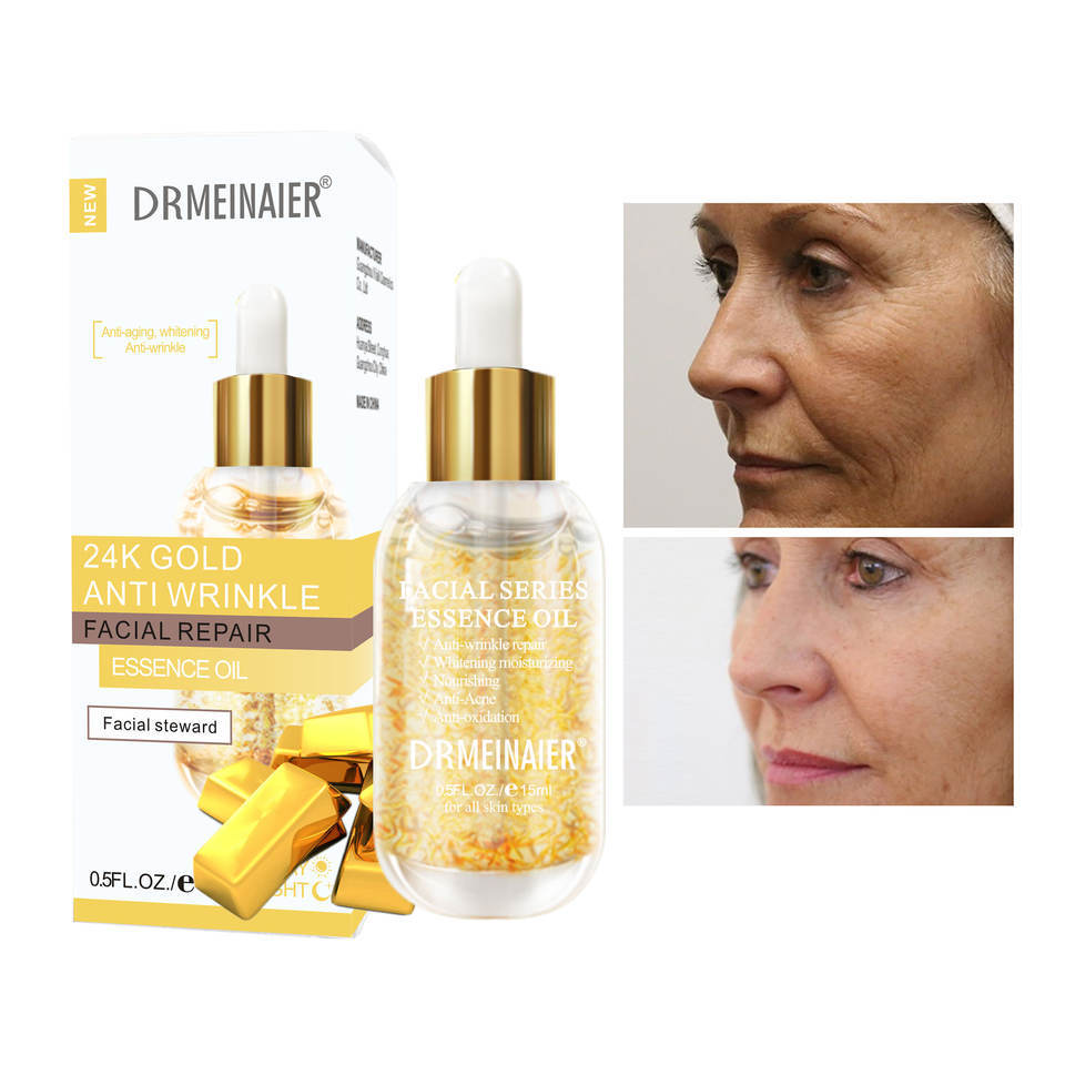 Cross-border exclusive V-face firming facial essence oil, pore shrinking, facial shaping, firming and brightening essential oil wholesale for export details Picture