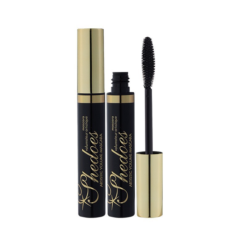 Only export [24-piece pack] 8292 Golden Cap Black Non-smudge Long Mascara SHEDOES long-lasting makeup Specification drawing
