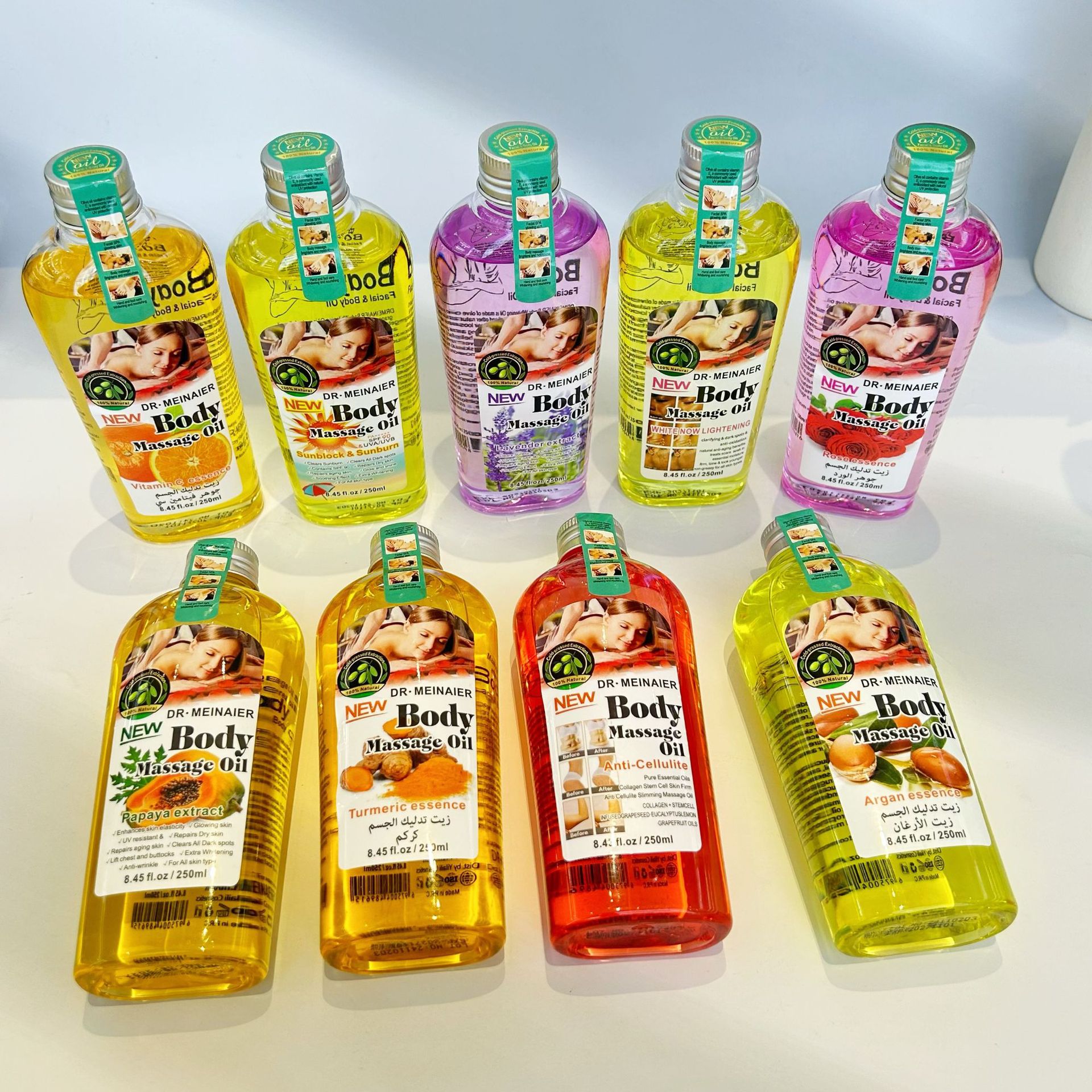 Cross-border exclusive body massage essential oil, facial massage oil, firming essential oil, brightening, moisturizing and nourishing essential oil full figure