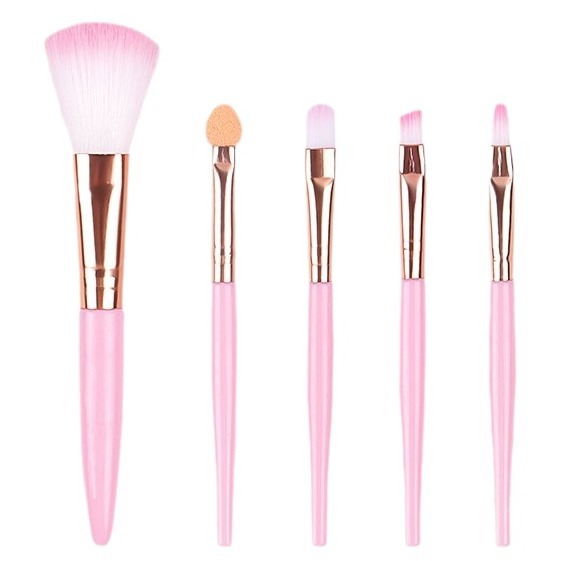 5-piece makeup brush set for beginners, mini mini eyeshadow brush, complete set of makeup brushes and beauty tools wholesale Item Picture